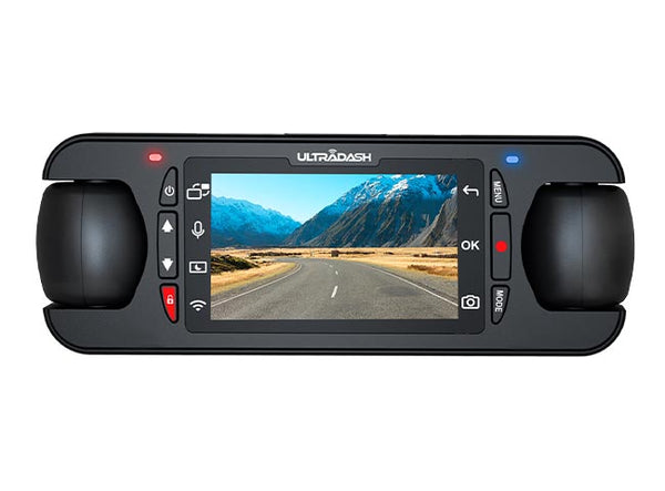 Z3+ dashcam dual lens dash cam Standard edition screen side
