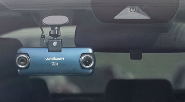 Dash Cam mount on the windshield