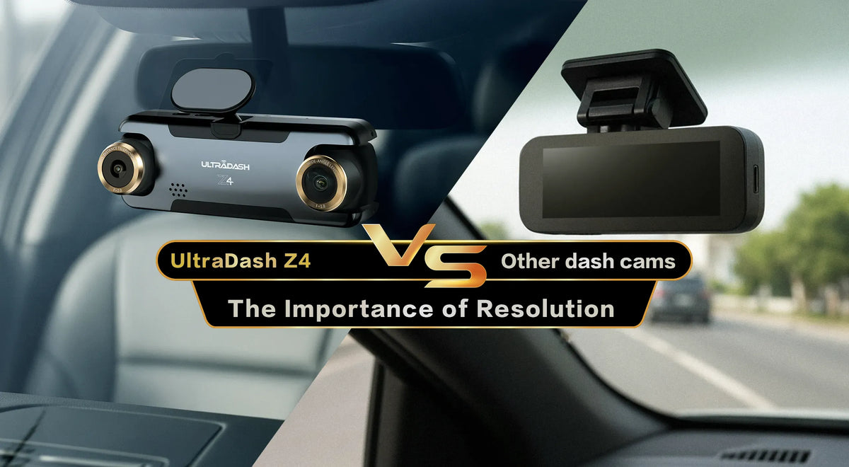 4K vs. 1080P Dash Cam: UltraDash Z4 Real-World Comparison with Wide-Angle and 50-Meter Telephoto Footage
