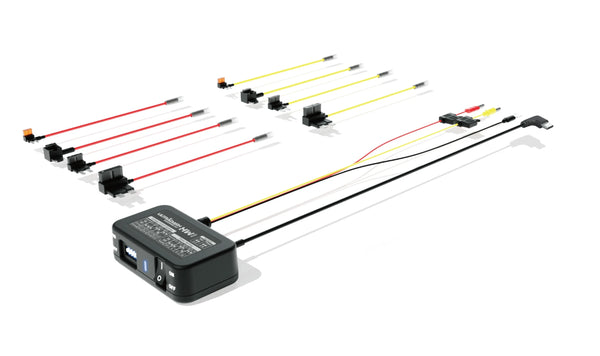Advanced Power Supply Hardwire kit Set (Power Cord) HW1-E Single L Shape Suitable for UltraDash Z4 Dash Cam