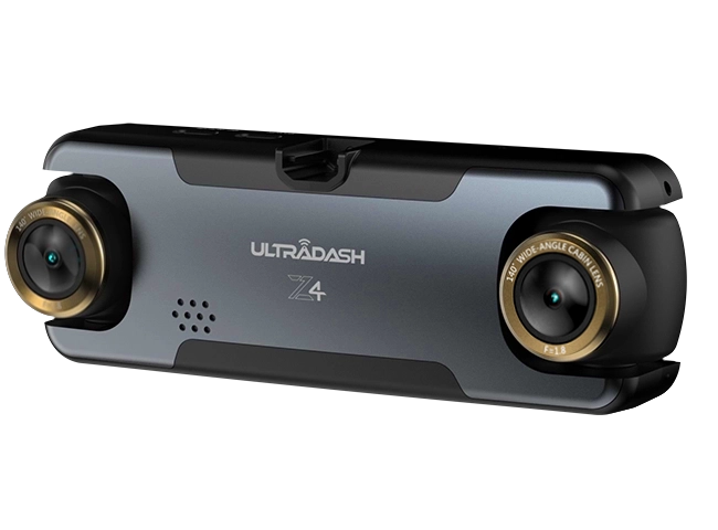 UltraDash Z4 Dual Lens 4K+4K HDR Dash Cam with WIFI GPS