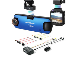 Front Z3+ and Rear C1 Three Channels Dash Cams