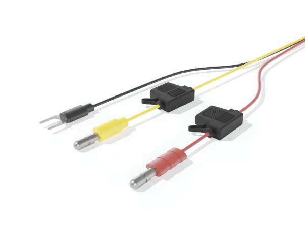Advanced power supply hardwire kit is for connected to the ground wire and the ACC of the vehicle fuse box and the permanent power supply of the vehicle.