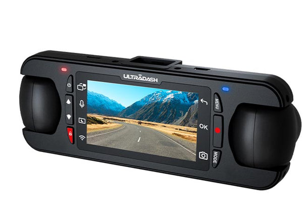 Z3+ dashcam dual lens dash cam Standard edition screen side 45 degree